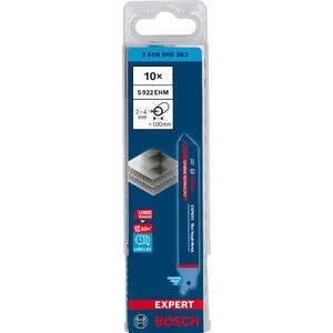 Bosch otssae terad EXPERT Thin Tough Metal S 922 EHM 10 tk