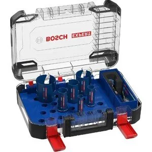 Bosch caurumu zāģu komplekts EXPERT Construction Material 20-64 mm 10 daļas