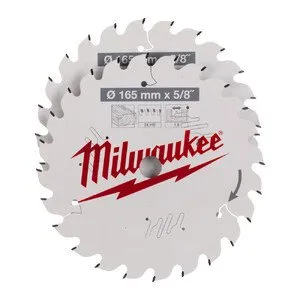 Milwaukee saeketas puidule 165 x 15,87 x 1,6 mm 24 hammast 2 tk
