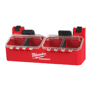 Milwaukee kahe salvega tarvik PACKOUT™ tööriistakastile