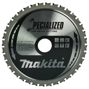 Makita zāģa disks 185 x 30 x 1,9 mm 36T 0° metāls 1,5-3 mm