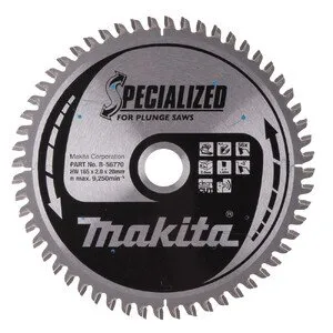 Makita saeketas 165 x 20 x 2,2 mm 56T -3° ALU