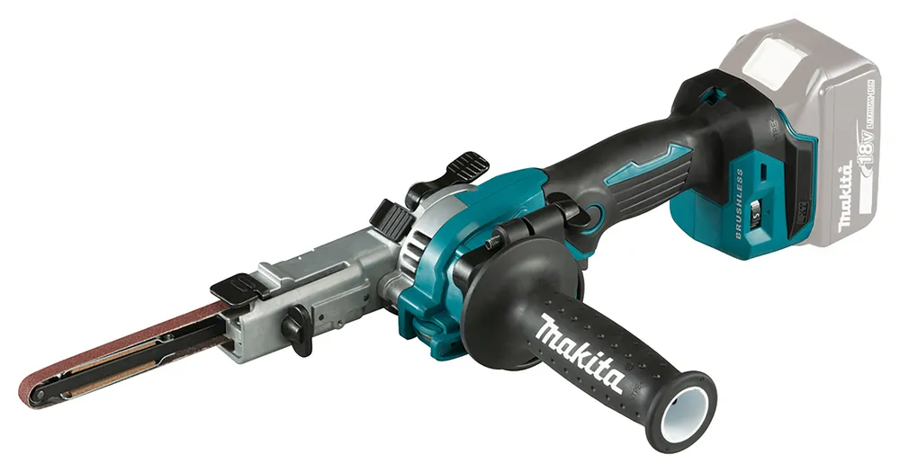 Makita akumulatora lentes slīpmašīna DBS180Z, bez akumulatora un lādētāja