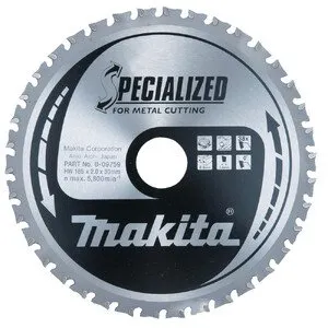 Makita zāģa disks metālam 185 x 30 x 1,4 mm 38T