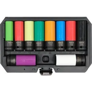 YATO veljepadrunite komplekt 1/2" 10-osaline