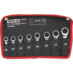 YATO lehtsilmusnarrede komplekt 10-19 mm 8-osaline