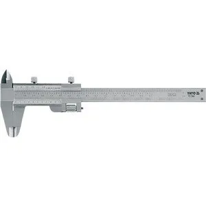 YATO nihik 0-150 mm / 0,02 mm, roostevaba teras