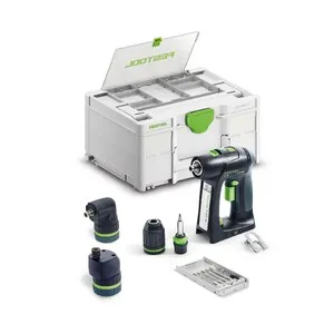 Festool akutrell-kruvikeeraja C 18 Basic-Set, ilma aku ja laadijata