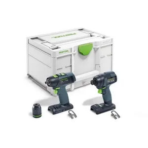 Festool akutööriistade komplekt TID 18 Basic-Set T18, ilma aku ja laadijata