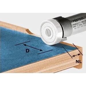 Festool kandi trimmimise frees HW D22/8-OFK