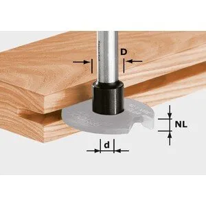 Шпиндель для резака Festool S8 1,5-5 D14