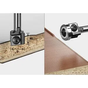 Фреза для обрезки кромок Festool S8 HW D19 12x12 KL OFK