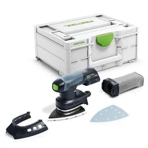 Festool аккумуляторный и сетевой треугольный шлифовальный станок DTSC 400-Basic, без аккумулятора и зарядного устройства
