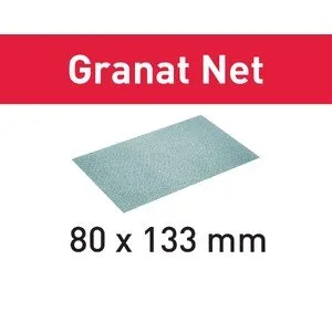 Festool Granat Net Sandpaper 80x133 GR NET - 50 pcs