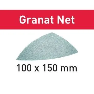 Festool Granat Net Delta GR NET Sandpaper with Mesh Structure - 50 pcs