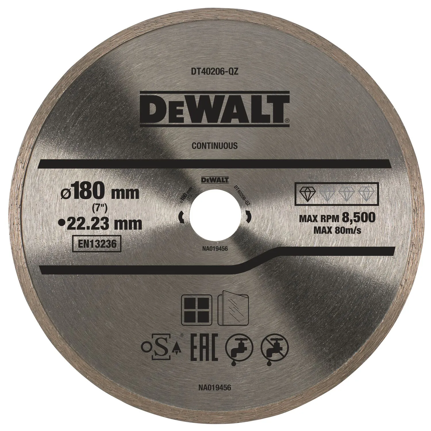 DeWalt teemantlõikeketas DT40206 180 X 22.2mm