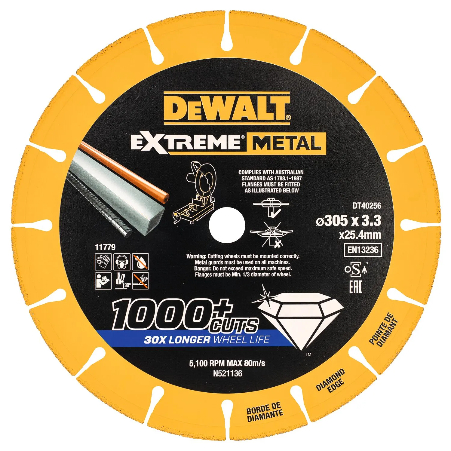 305x25.4x3.3mm