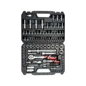 YATO padrunvõtmete komplekt 1/4" ja 1/2" 94-osaline
