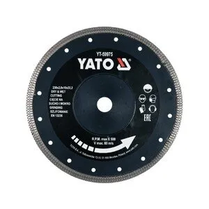YATO diamond cutting disc for ceramics 230 x 22.2 mm