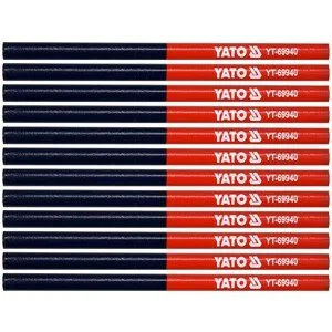 YATO ehituspliiats 175 mm sinine/punane 12 tk