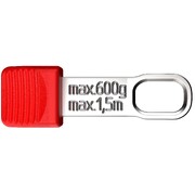 Knipex turvaklamber TetheredTool, punane - 10 tk