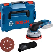 Akuekstsentriklihvija Bosch GEX 18V-125 + L-Boxx - ilma aku ja laadijata