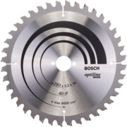Saeketas Bosch 250 x 30 x 3,2 mm z40 - Optiline Wood