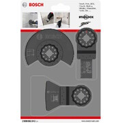Universaallõikuri terade komplekt Bosch Starlock, plaaditöödeks, 3-osaline