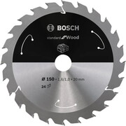 Saeketas Bosch 150 x 20/16 x 1,6 mm z24 - Standard for Wood