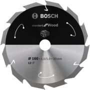 Saeketas Bosch 160 x 20/16 x 1,5 mm z12 - Standard for Wood