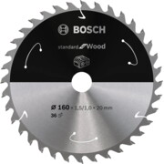 Saeketas Bosch 160 x 20/16 x 1,5 mm z36 - Standard for Wood