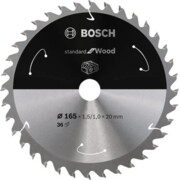 Saeketas Bosch 165 x 20/16 x 1,5 mm z36 - Standard for Wood