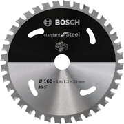Saeketas Bosch 160 x 20 x 1,6 mm z36 - Standard for Steel