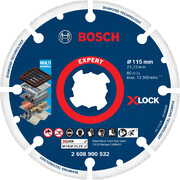 Lõikeketas Bosch EXPERT Diamond Metal Wheel X-LOCK 115 × 22,23 mm