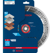 Teemantlõikeketas Bosch EXPERT MultiMaterial 230 × 22,23 × 2,4 × 15 mm