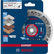 Teemantlõikeketas Bosch EXPERT MultiMaterial X-LOCK 125 × 22,23 × 2,4 × 12 mm