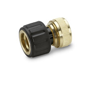 Kärcher vooliku üleminek Aquastop 3/4", messing