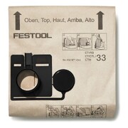 Festool filtrikott FIS-CT 33/5 - 5 tk
