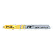 Tikksaetera Milwaukee T 119 B, 70 x 2 mm, puidule - 5 tk