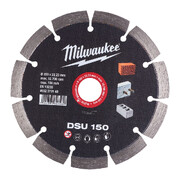 Teemantlõikeketas Milwaukee DSU 150 x 22,23 mm