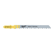 Tikksaetera Milwaukee T 101 D, 75 x 4 mm, puidule - 25 tk