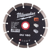 Teemantlõikeketas Milwaukee DU 180 x 22,23 mm