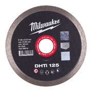 Teemantlõikeketas Milwaukee DHTI 125 x 22,23 mm