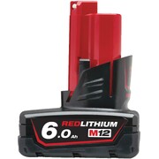 Aku Milwaukee M12 B6 - 6,0 Ah