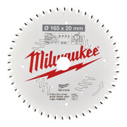 Saeketas puidule Milwaukee 165 x 20 mm, 48 hammast