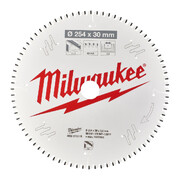 Saeketas alumiiniumile Milwaukee 254 x 30 mm, 80 hammast