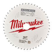 Saeketas puidule Milwaukee 210 x 30 x 2,8 mm, 48 hammast