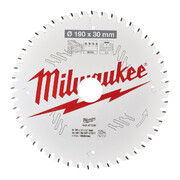 Saeketas puidule Milwaukee 190 x 30 x 2,1 mm, 48 hammast