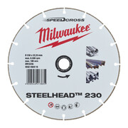 Teemantlõikeketas Milwaukee STEELHEAD 230 x 22,23 mm