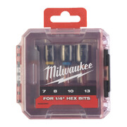 Magnetpadrunite komplekt Milwaukee Shockwave 65 mm, 4-osaline